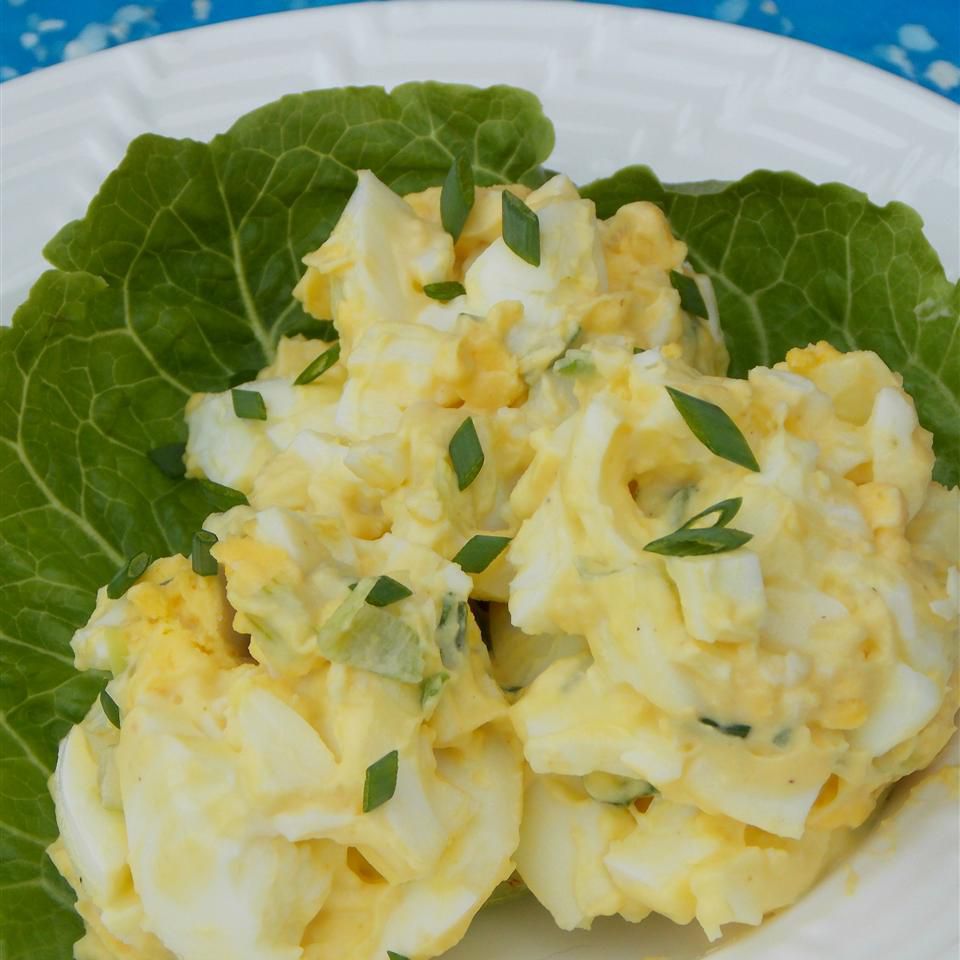 Здоровый яичный салат