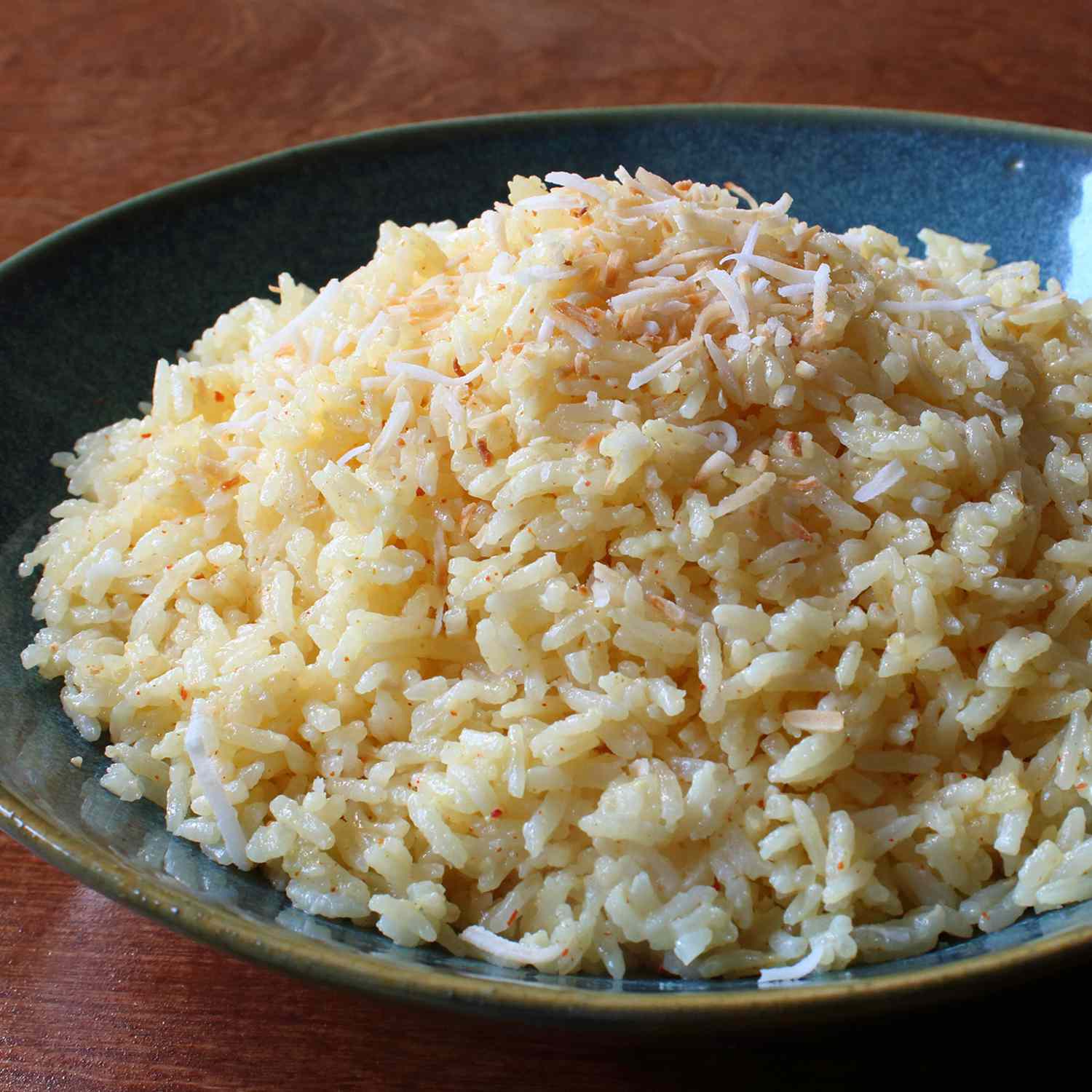 Пикантный кокосовый рис