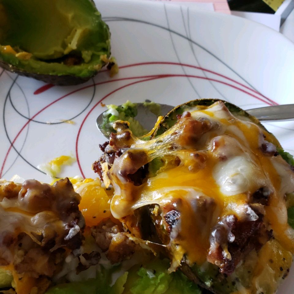 Кето диета авокадо яйцо запекание