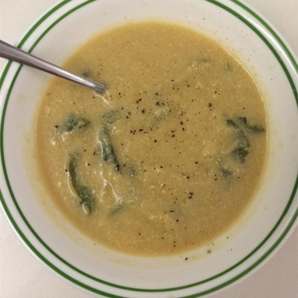 Кремовый суп кольраби