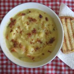 Садовый сыр суп