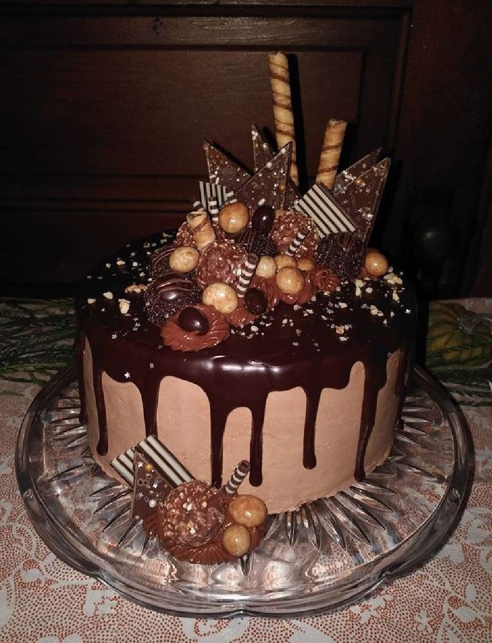 Nutella шоколадный торт