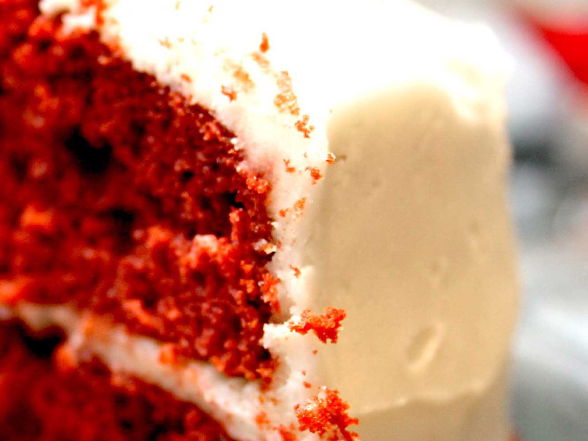 Красный бархатный торт III