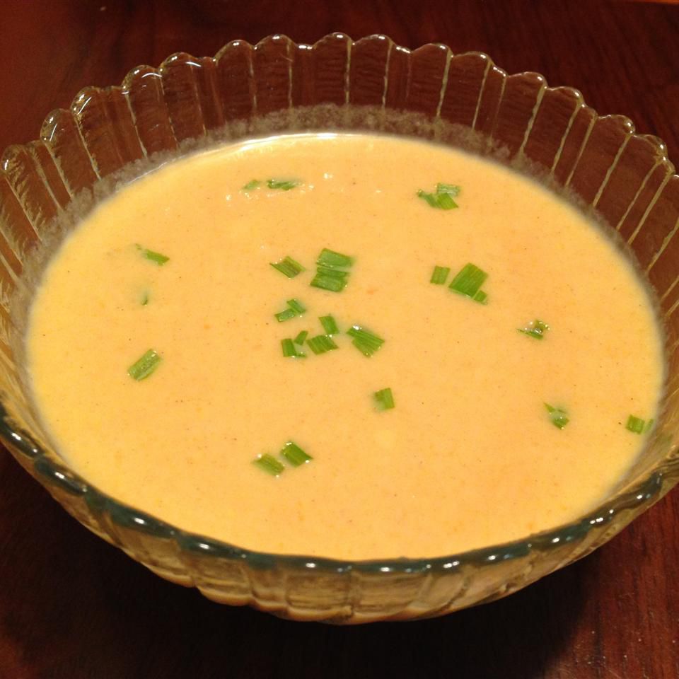 Джинджер -морковный суп от Жана Карпера