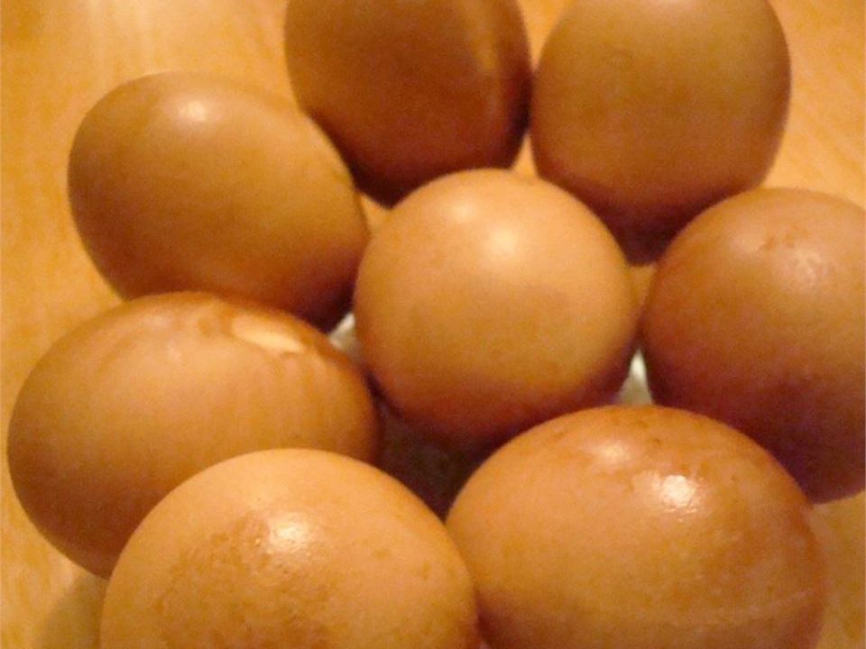 Копченые яйца