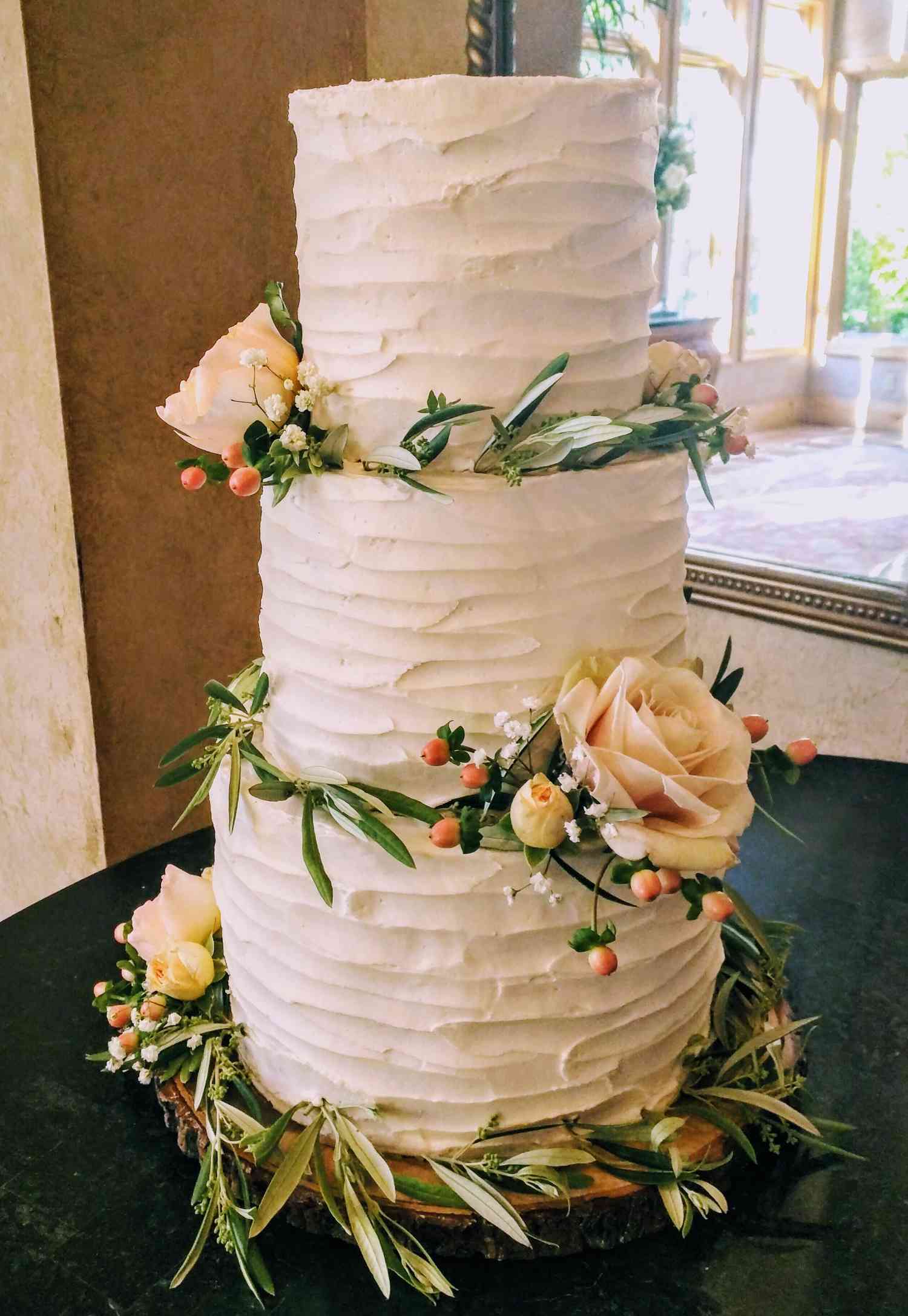 Свадебный торт глазурь