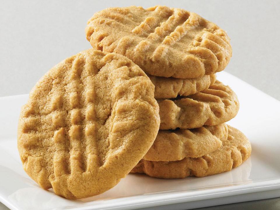 Супер простое печенье с арахисовым маслом