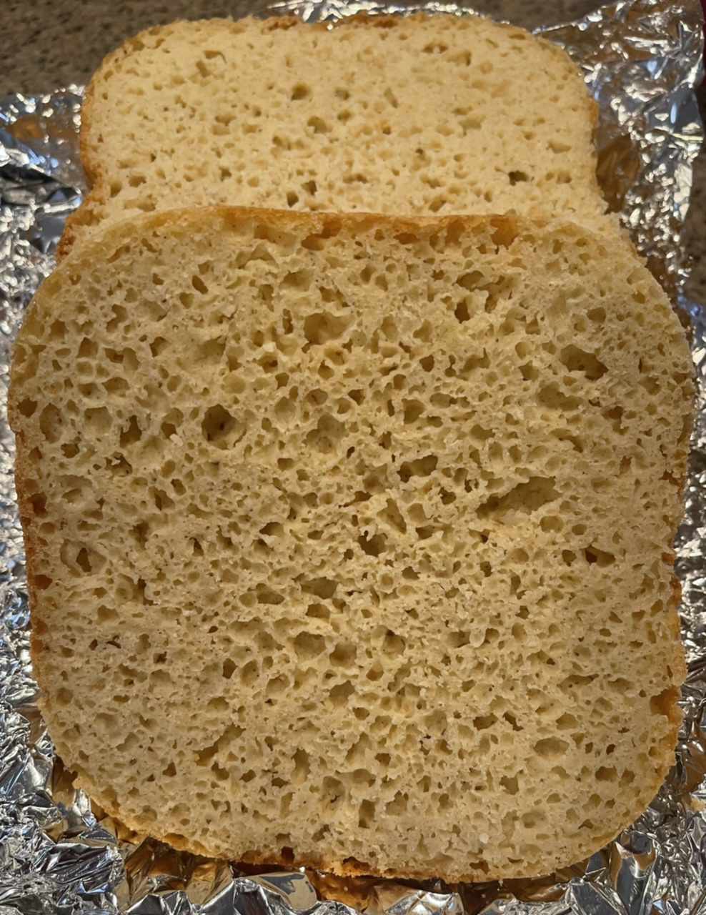 Безглютеновый хлеб в хлебной машине