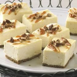 Philly Caramel Cheesecake Bars