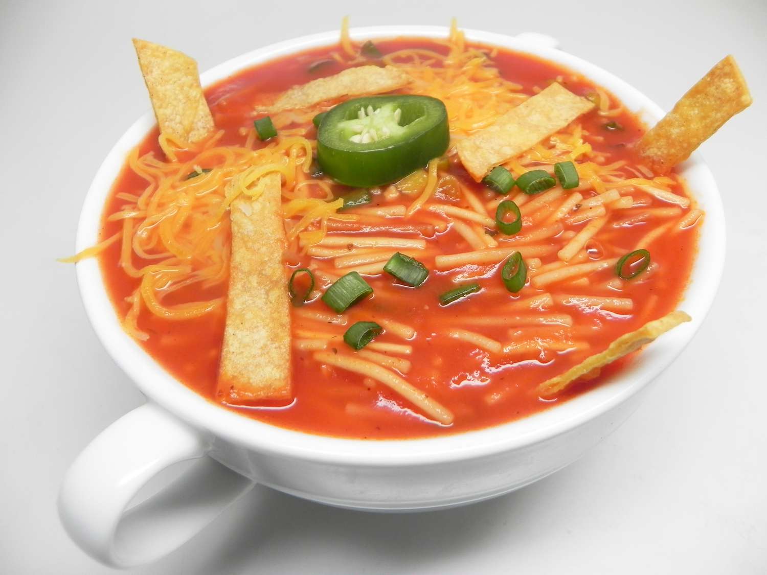 «Сухой» мексиканский суп с лапшой (Sopa seca de fideos)