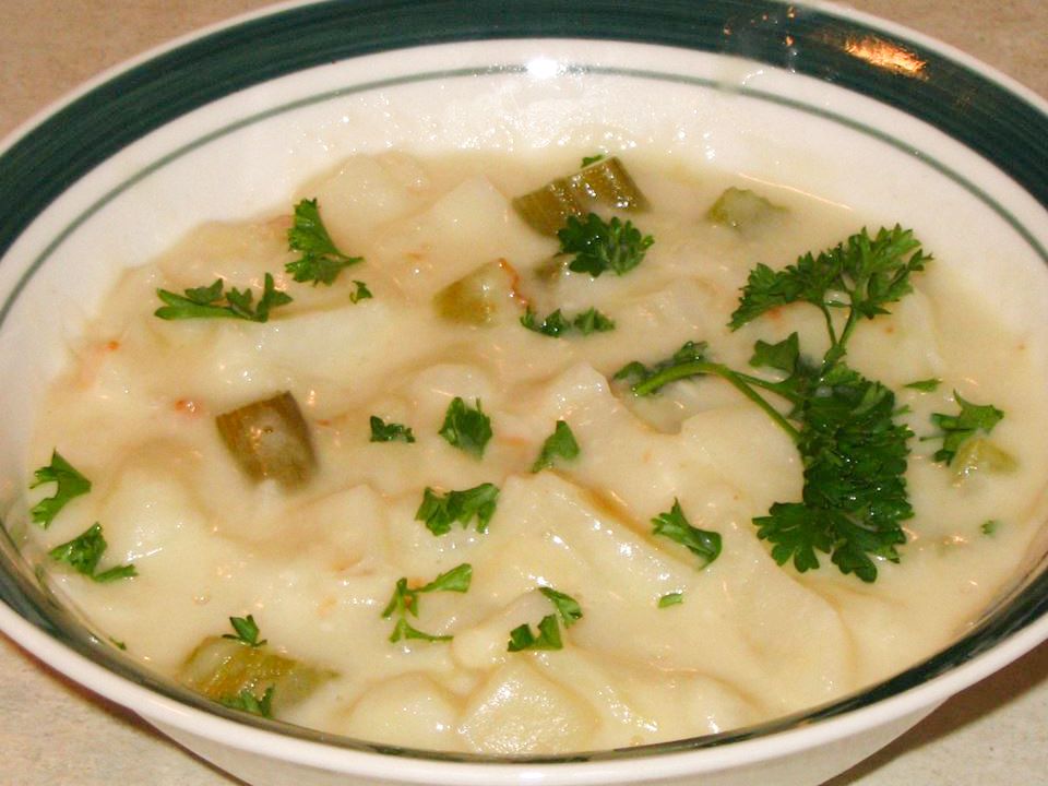 Сырный картофельный суп II