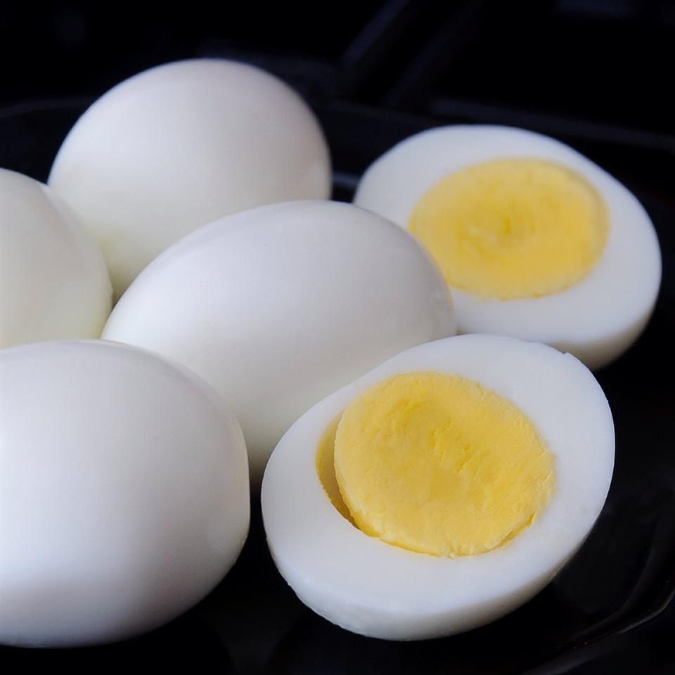 Яйца с жестким обезжиренным