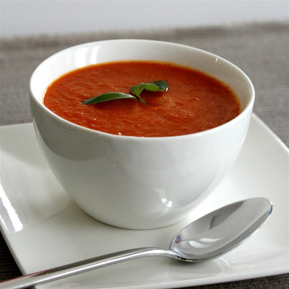 Радужный жареный суп перца