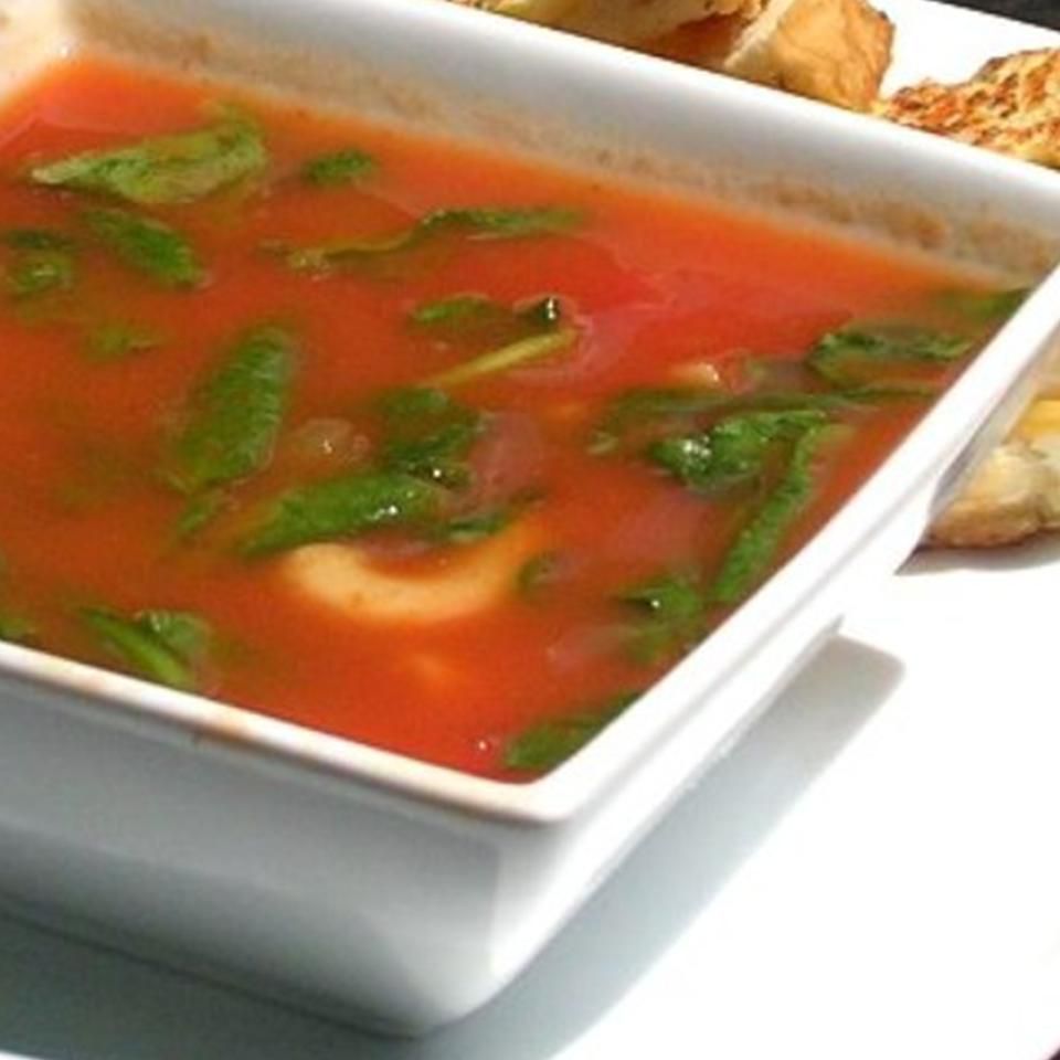 Томатный флорентийский суп я