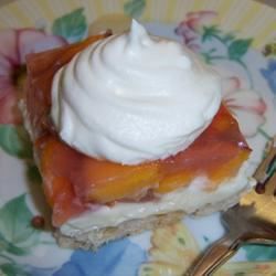 Персики и кремовый пирог II