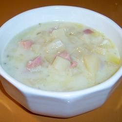 Медленная плита картофельный суп