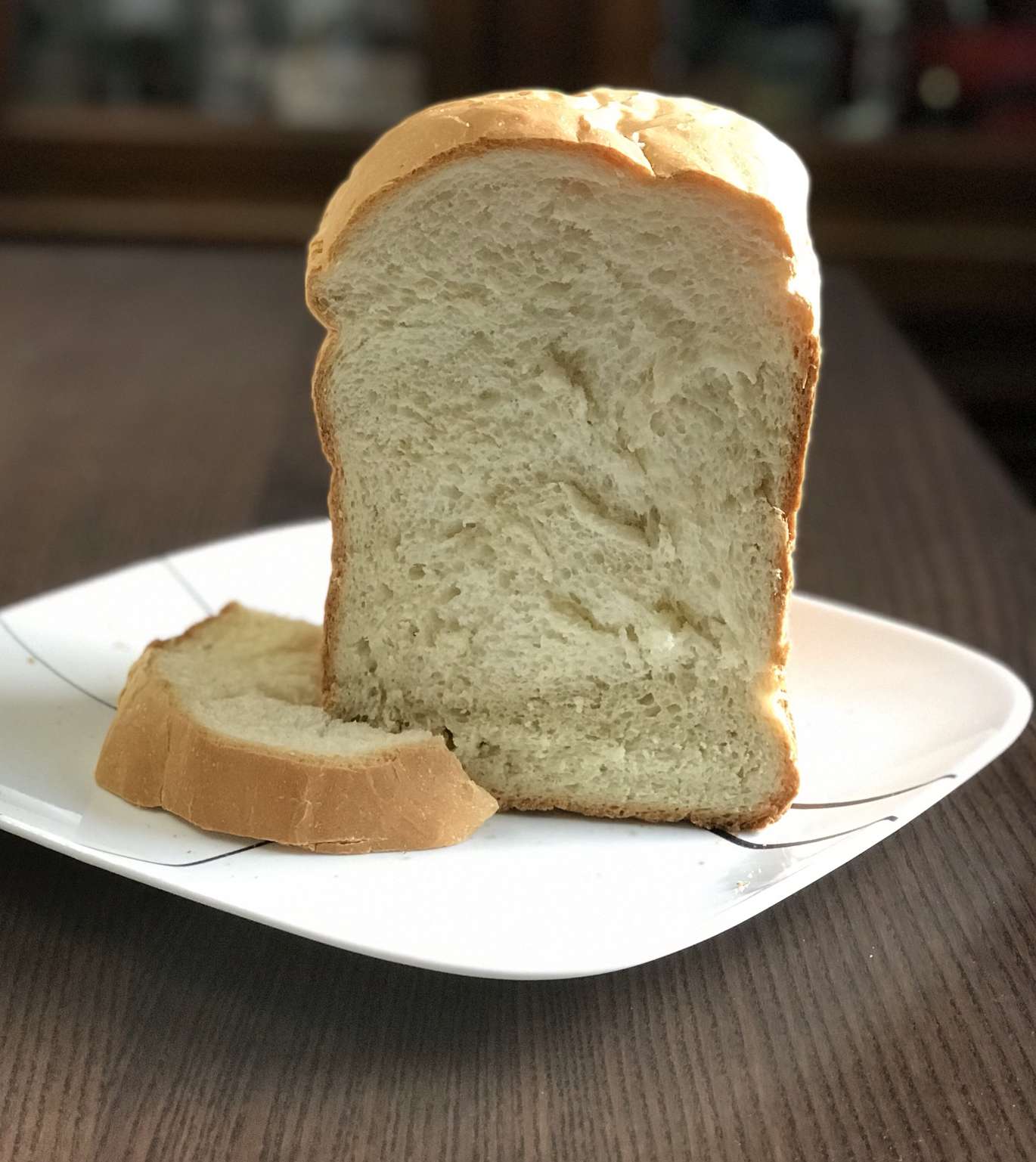 Ронс хлеб -машина белая