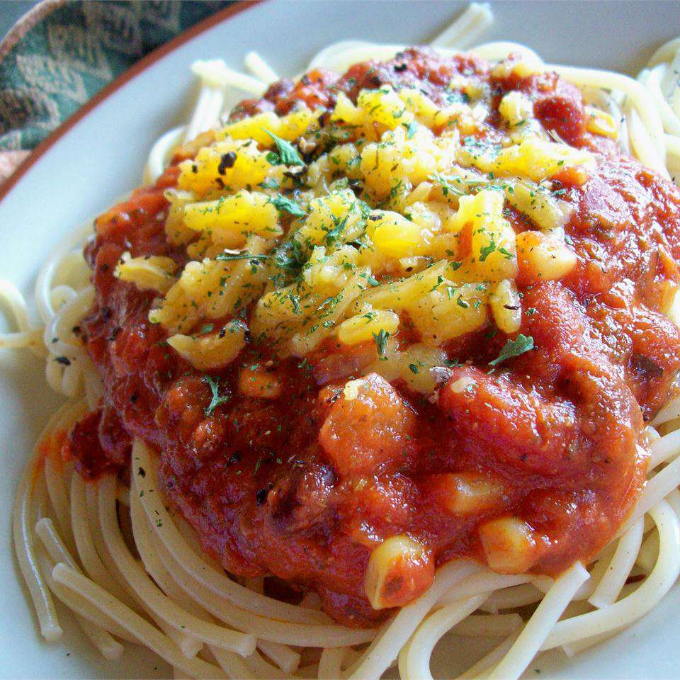 Спагетти с ударом