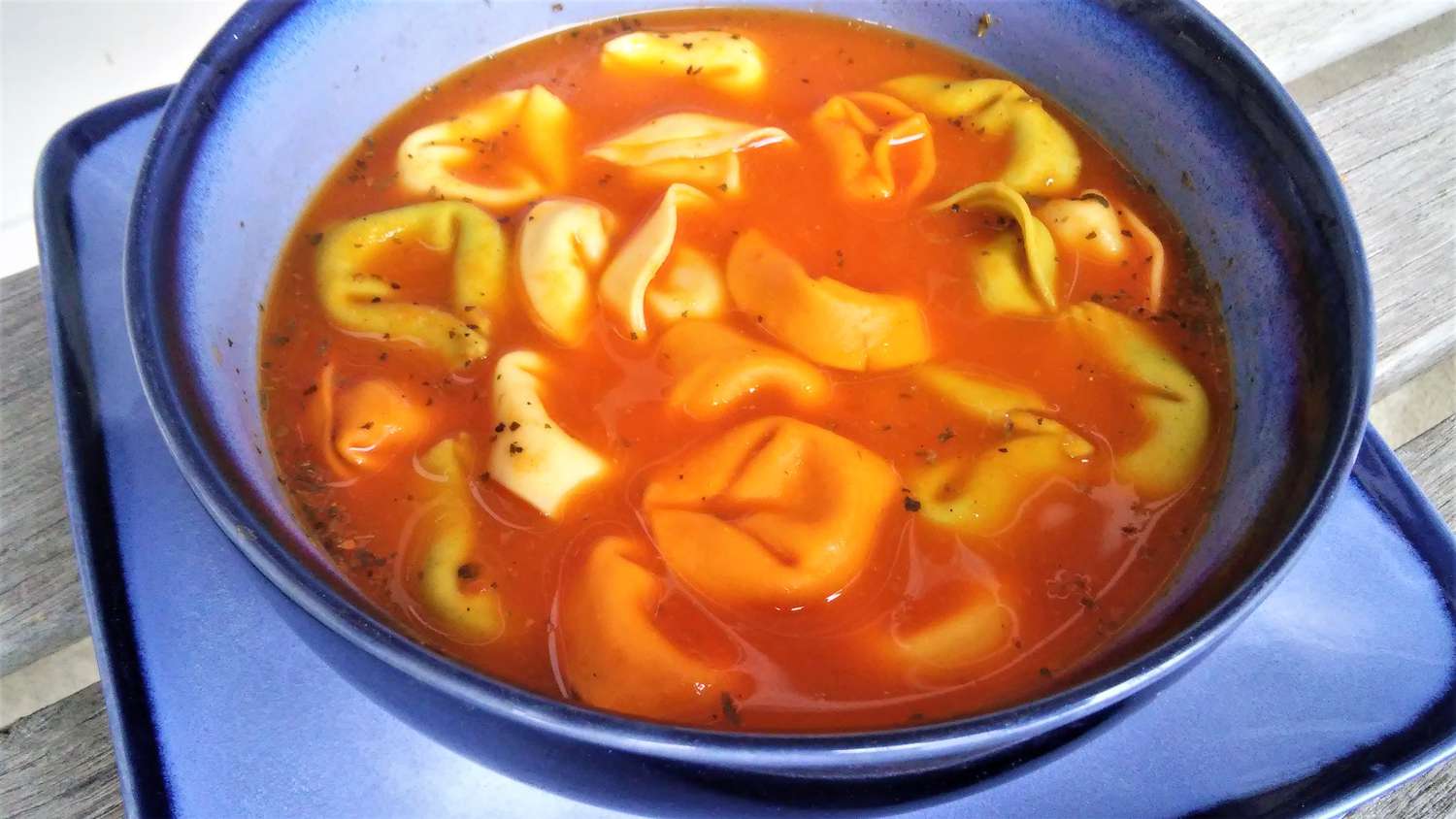 Жареный суп из красного перца