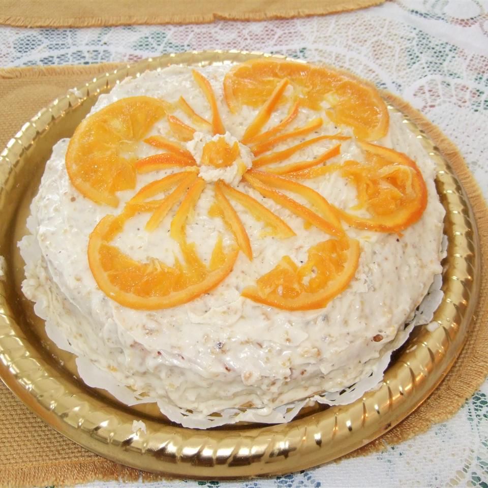Идеальный апельсиновый торт без муки