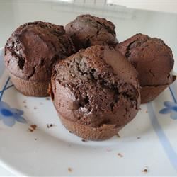 Шоколадные шоколадные кексы