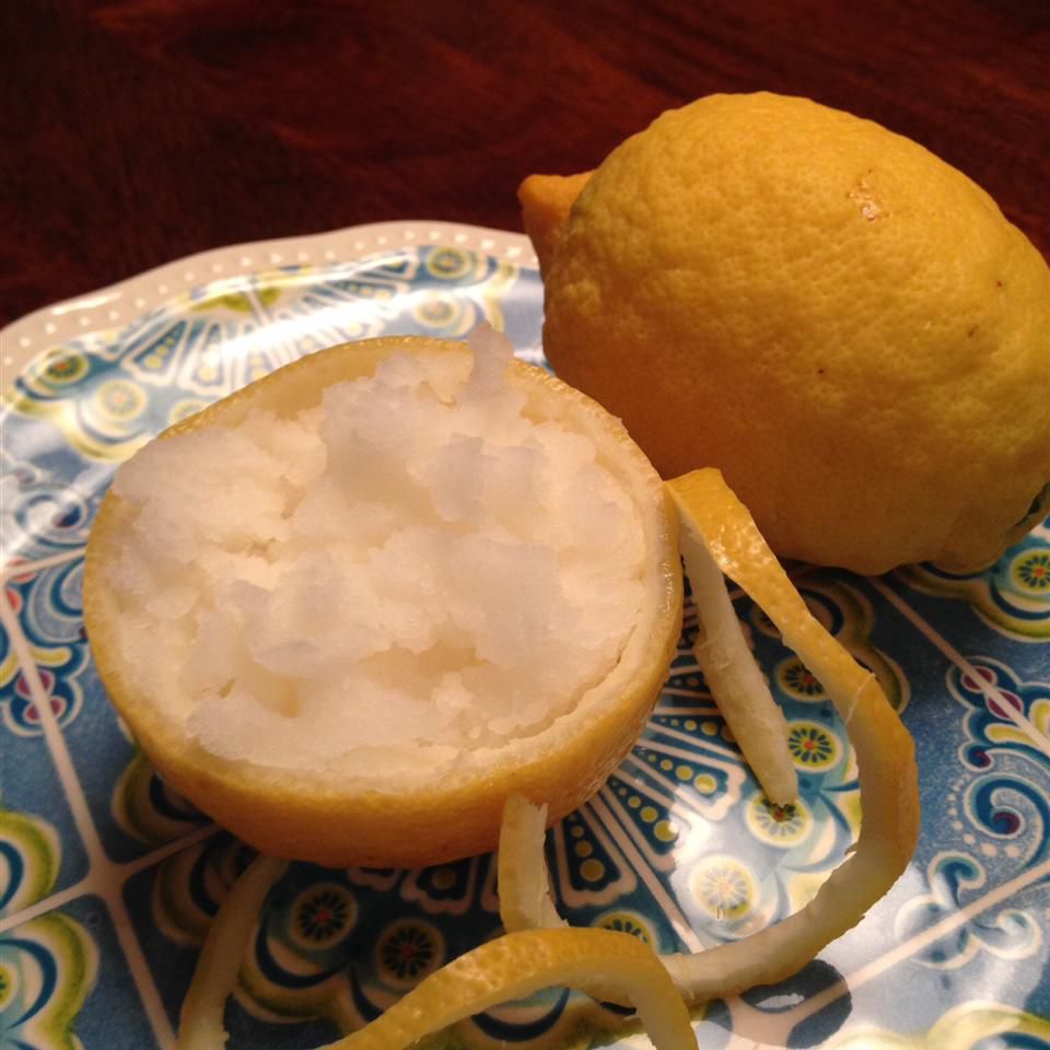 Лимонный сорбет