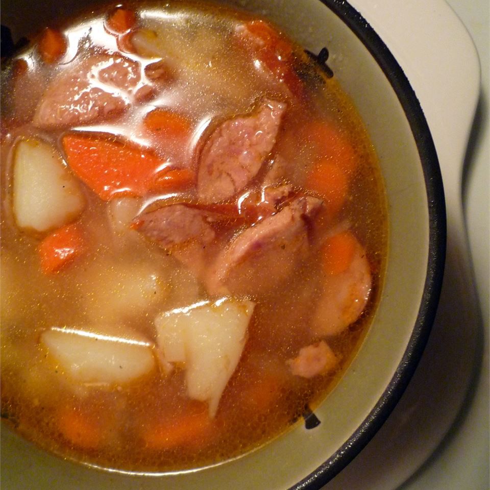 Польский колбасовый суп