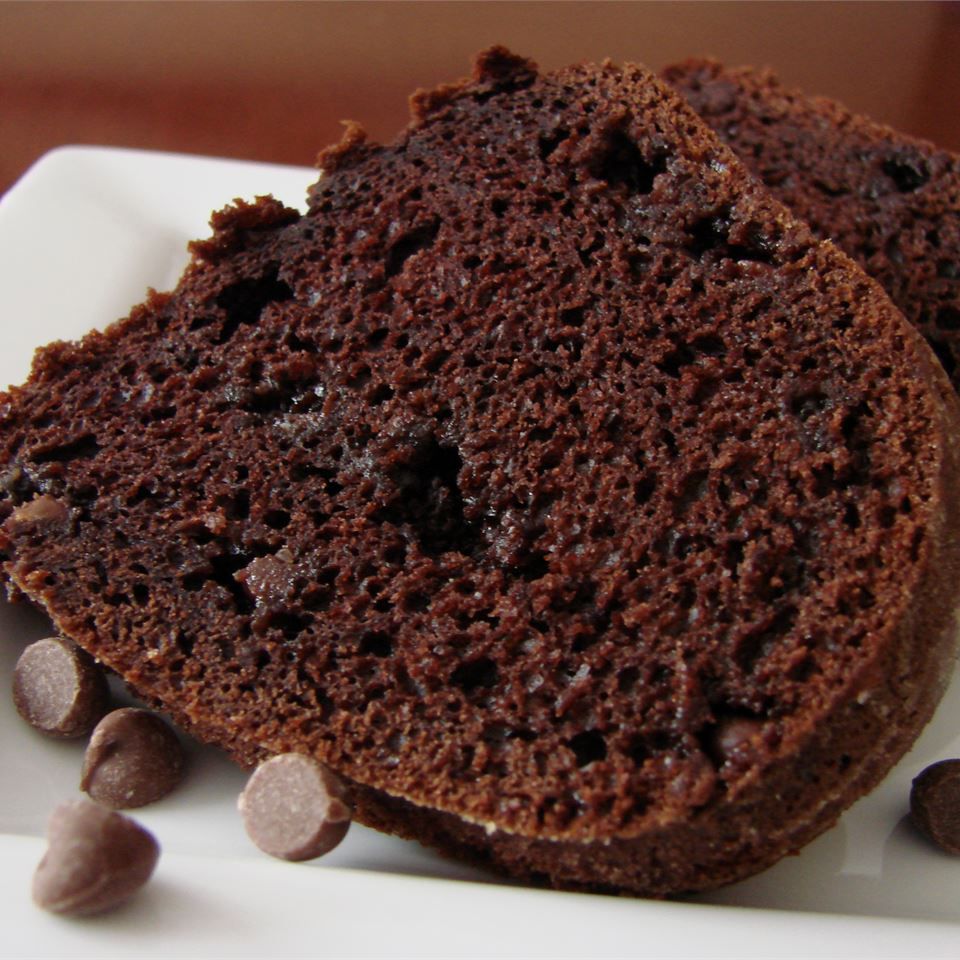 Двойной шоколадный пирог с пирожным