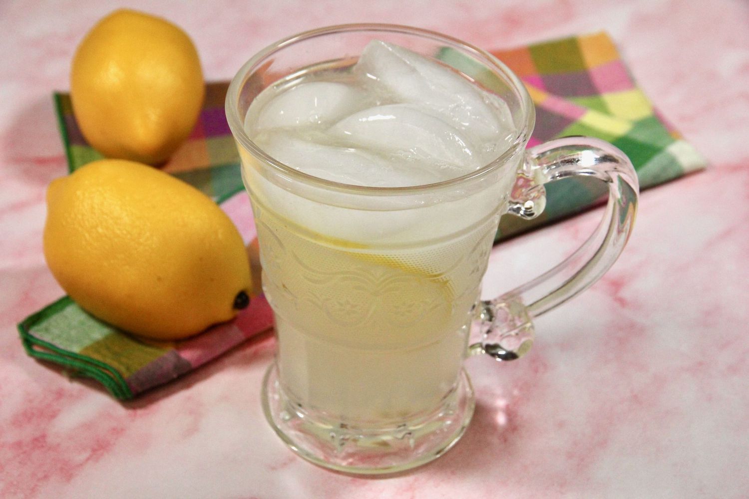 Light Rose Water Lemonade
