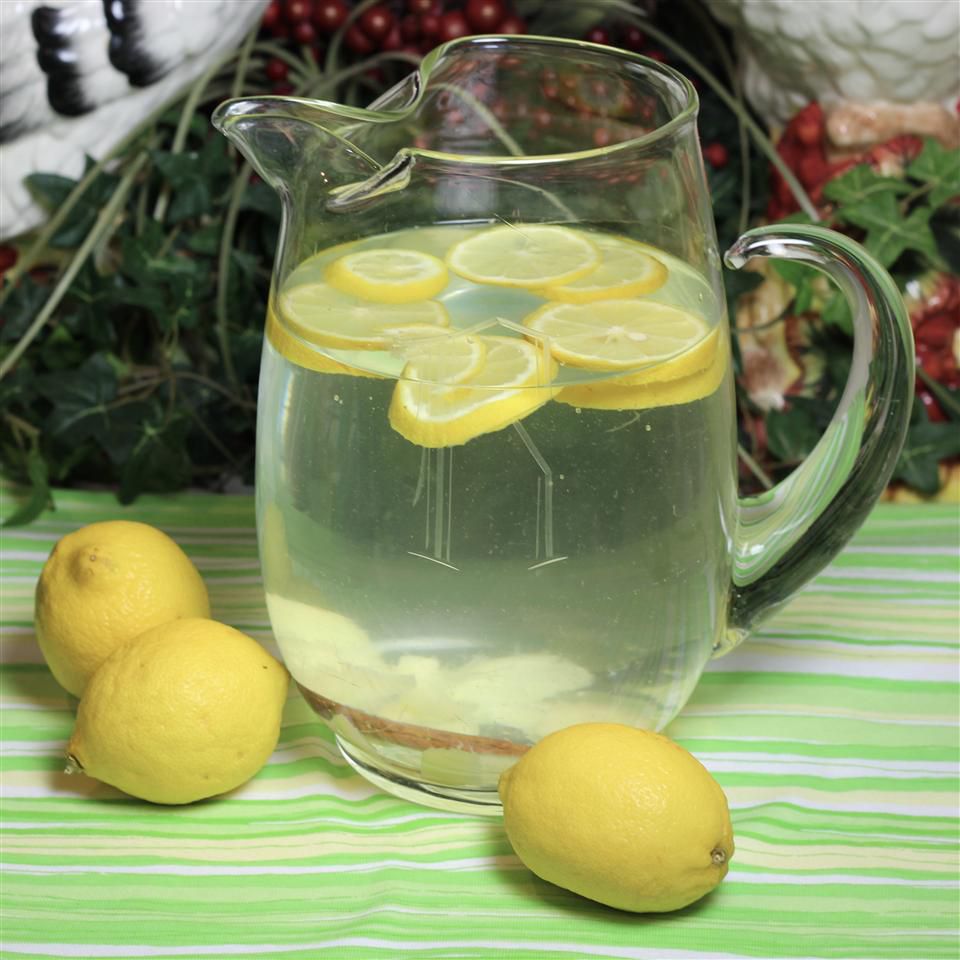 Лимон, имбирь и коричная вода