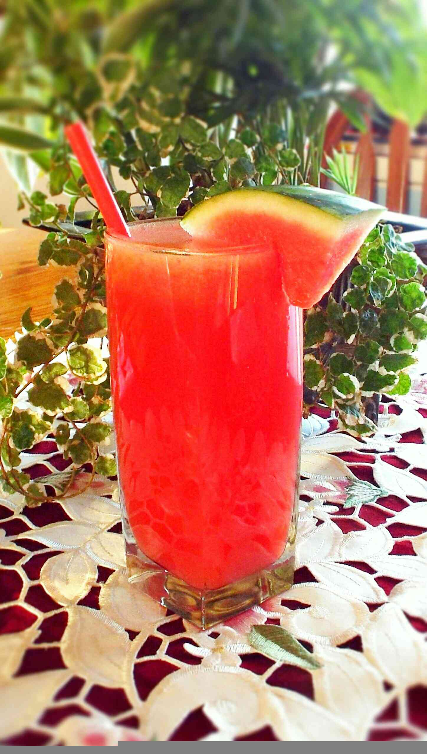 Agua Fresca de Sandia (арбуз Agua Fresca)