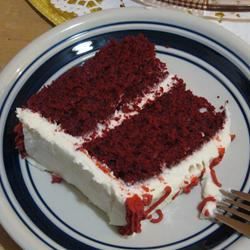 Саванна совершенно восхитительный красный бархатный торт