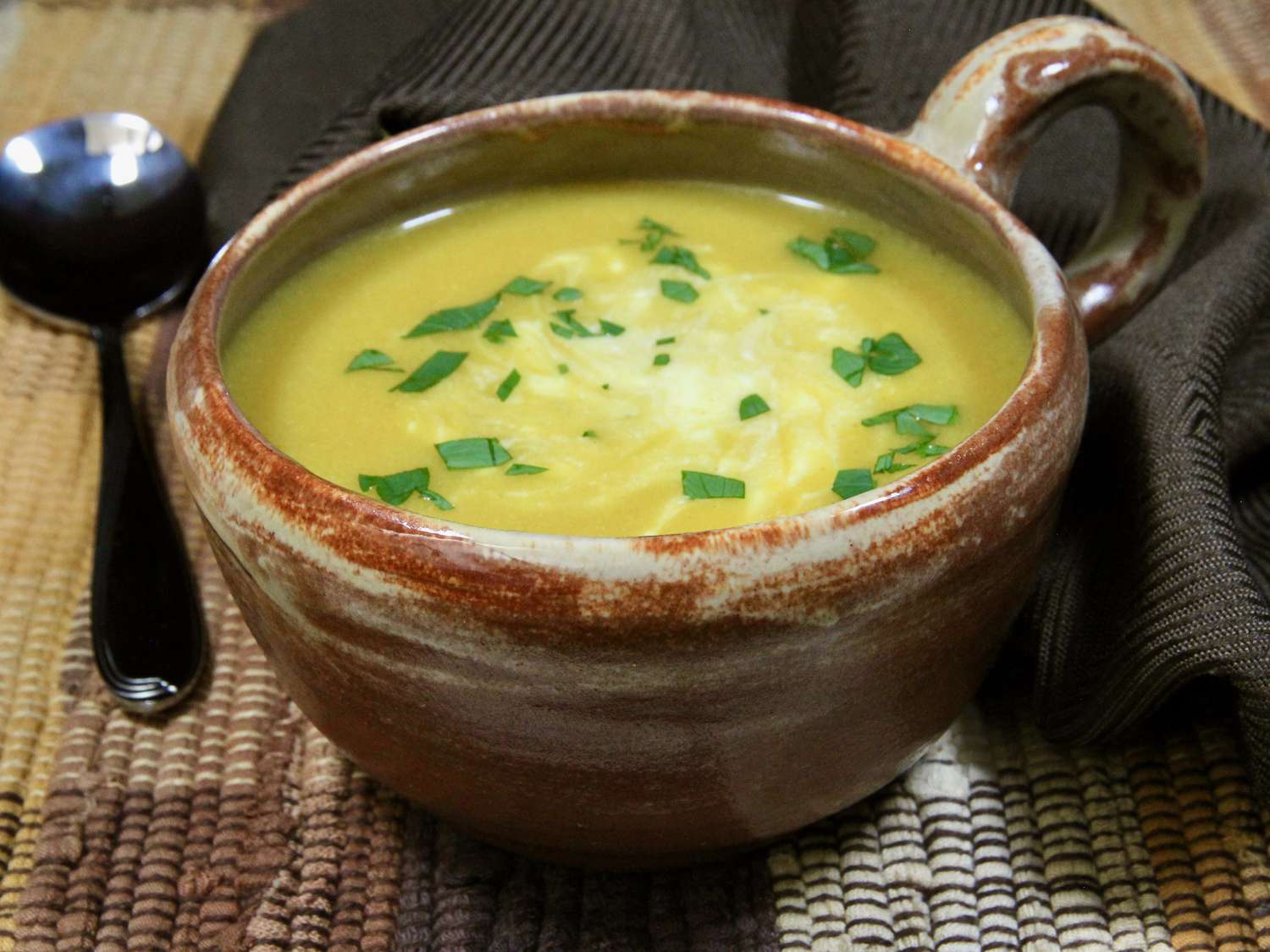 Суп из тыквы с карри