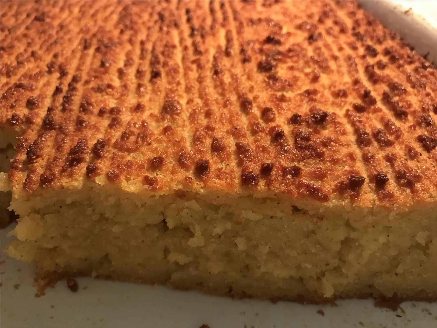 Бермудский пирог с маниокой