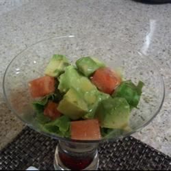 Охлаждение авокадо и салат из арбуза