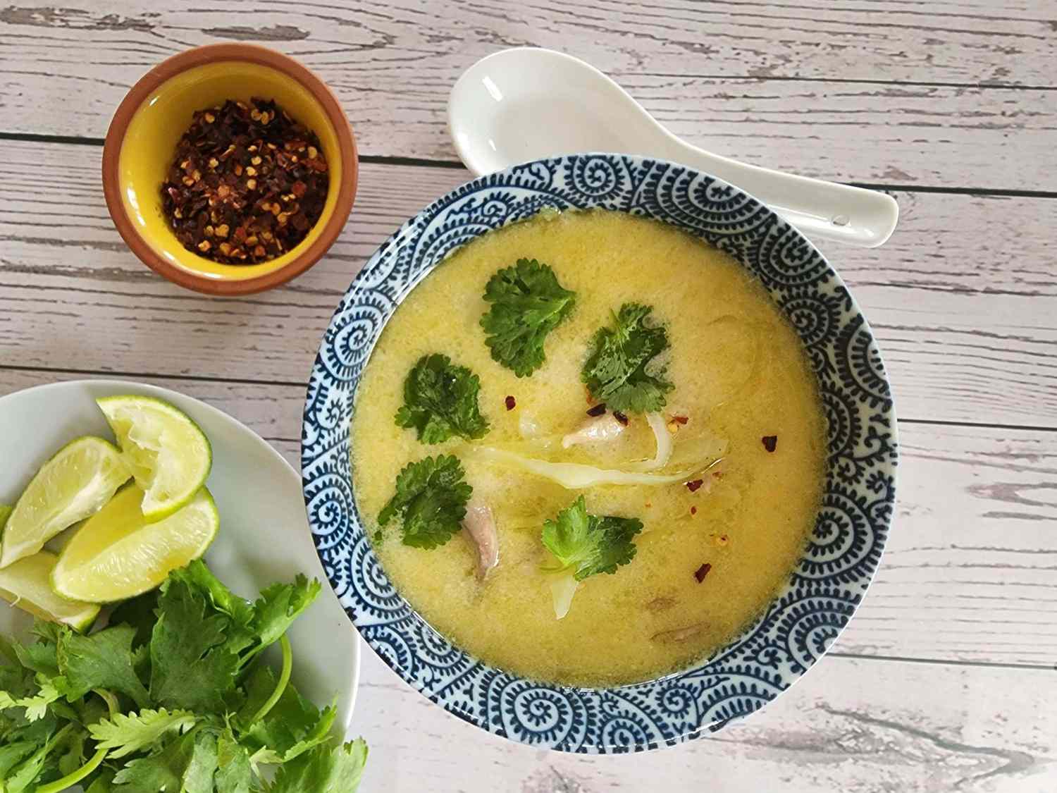 Лучший рецепт супа Thai Tom Kha