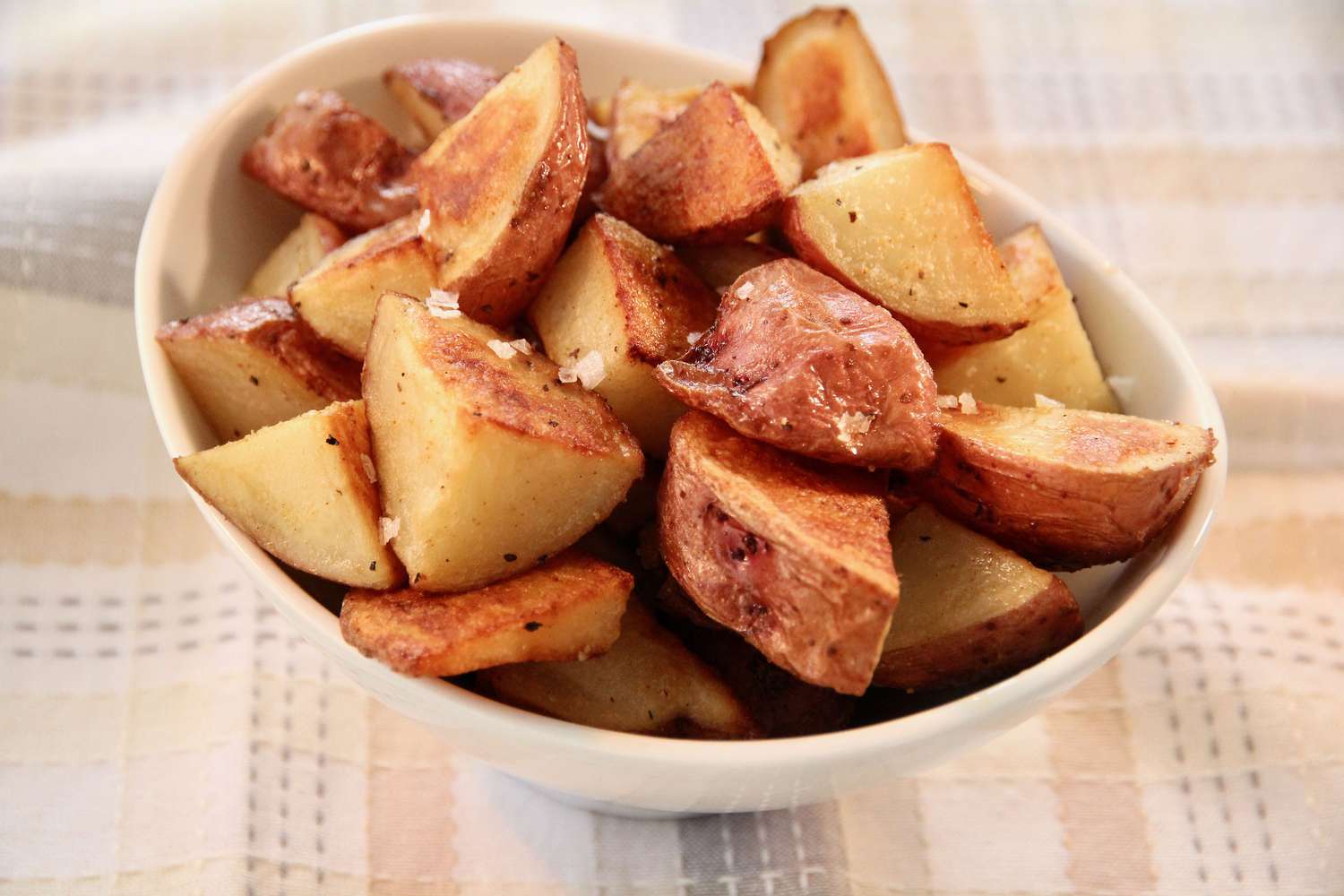 Хрустящий жареный картофель