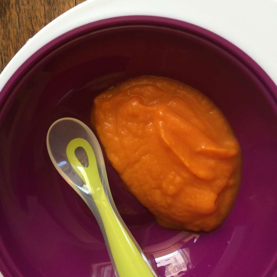 Морковное детское питание