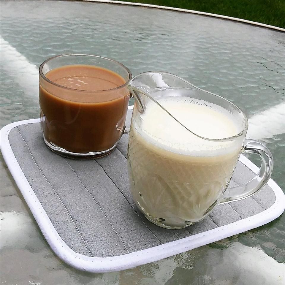 Кокосовый кремовый кофе сливки