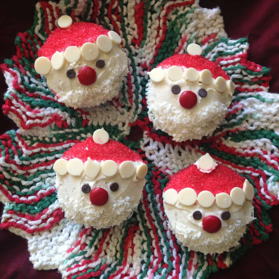 Рождественские кексы Санты
