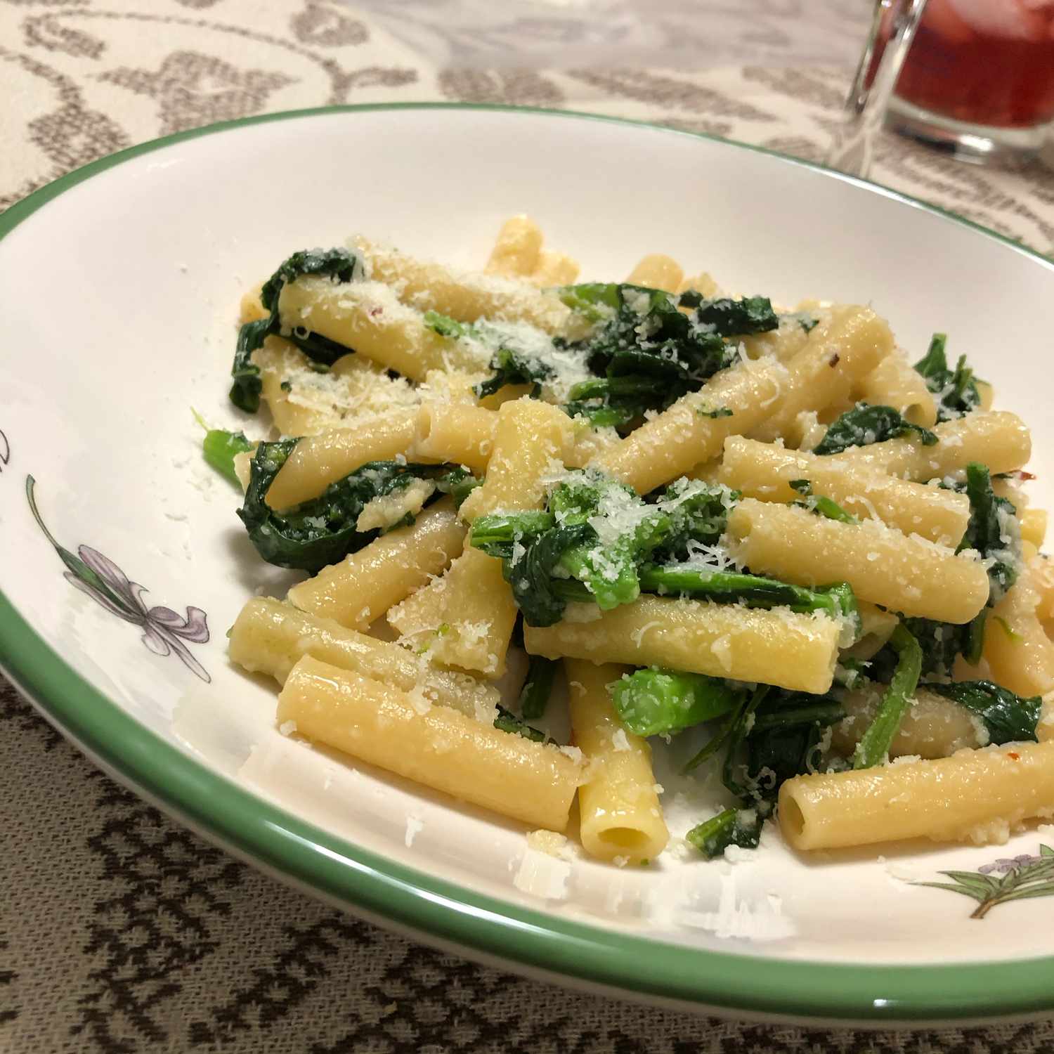 Паста с брокколи Рабе (Cima di Rapa)