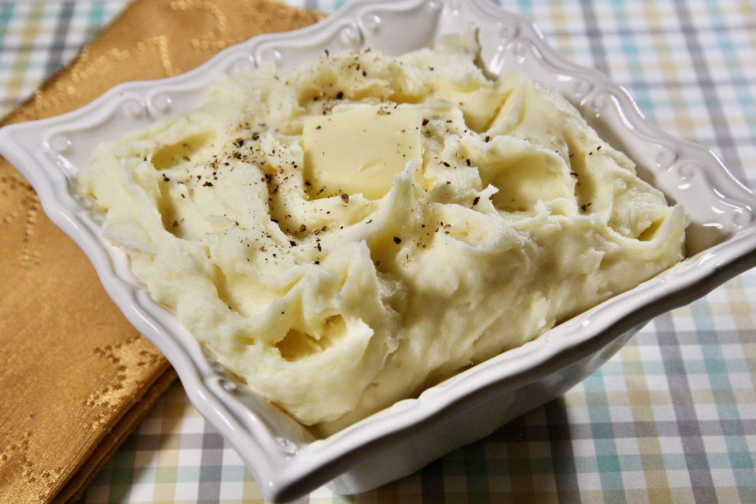 Картофельное пюре со сливочным сыром