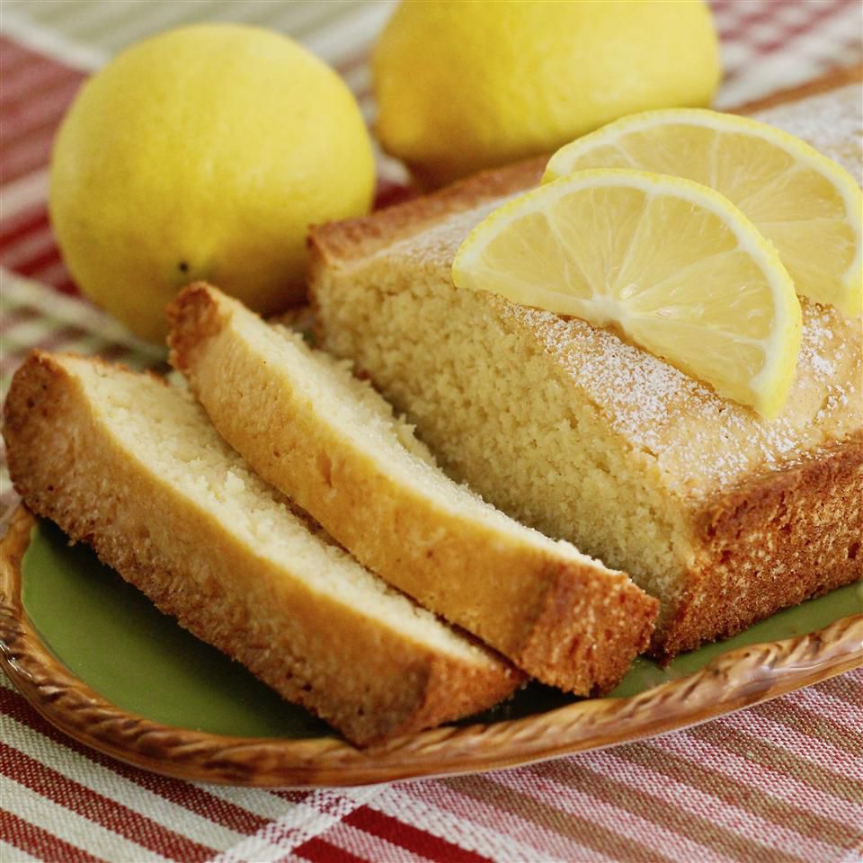 Старомодный торт с лимонным фунтом