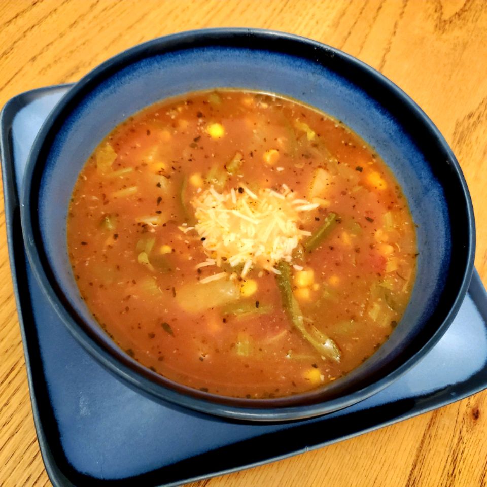 Вегетарианский суп с низким содержанием жира