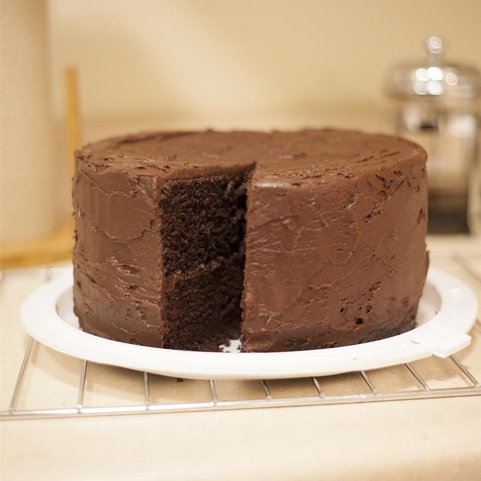 Темный шоколадный торт II
