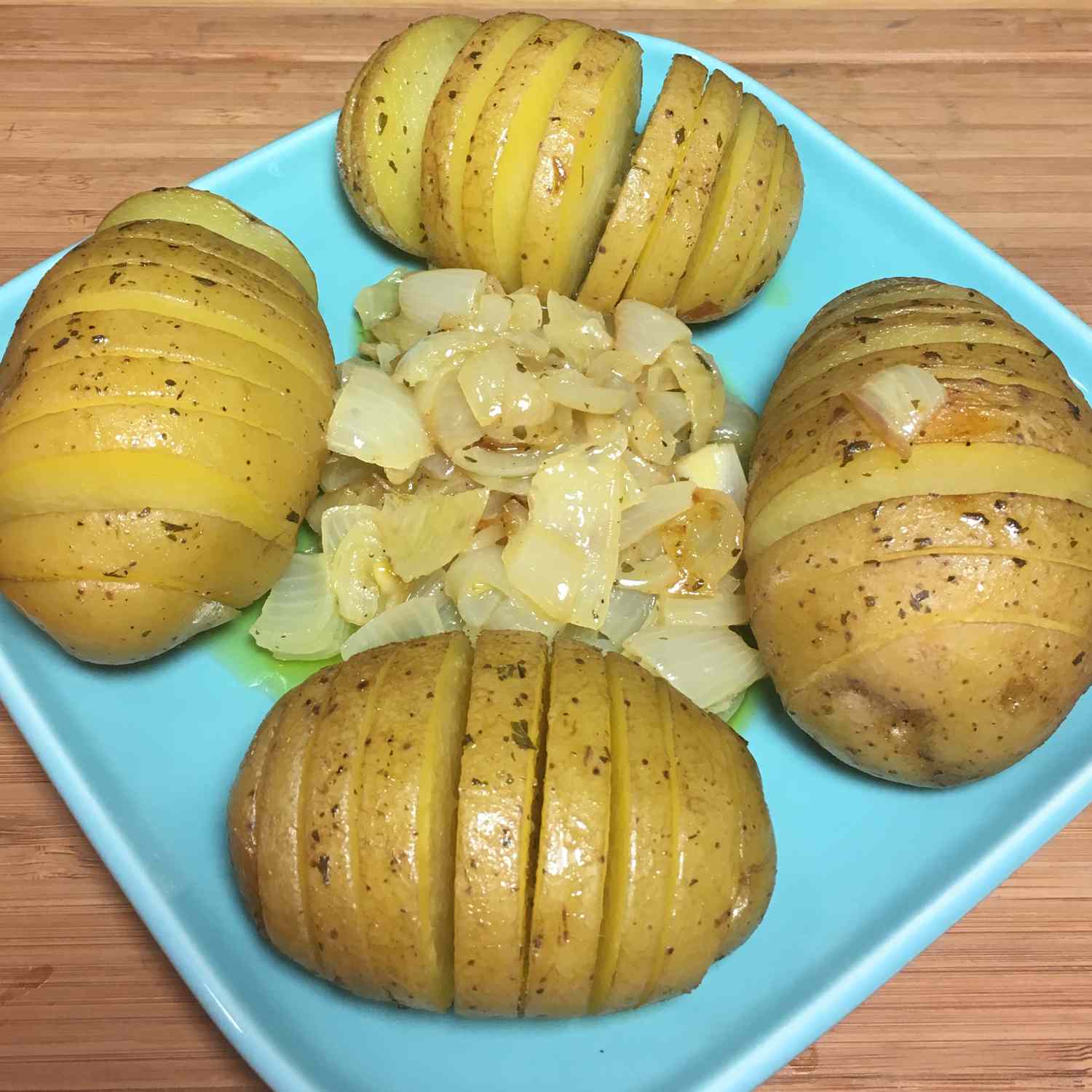 Ранчевые жареные фанаты картофеля, сделанные на гриле