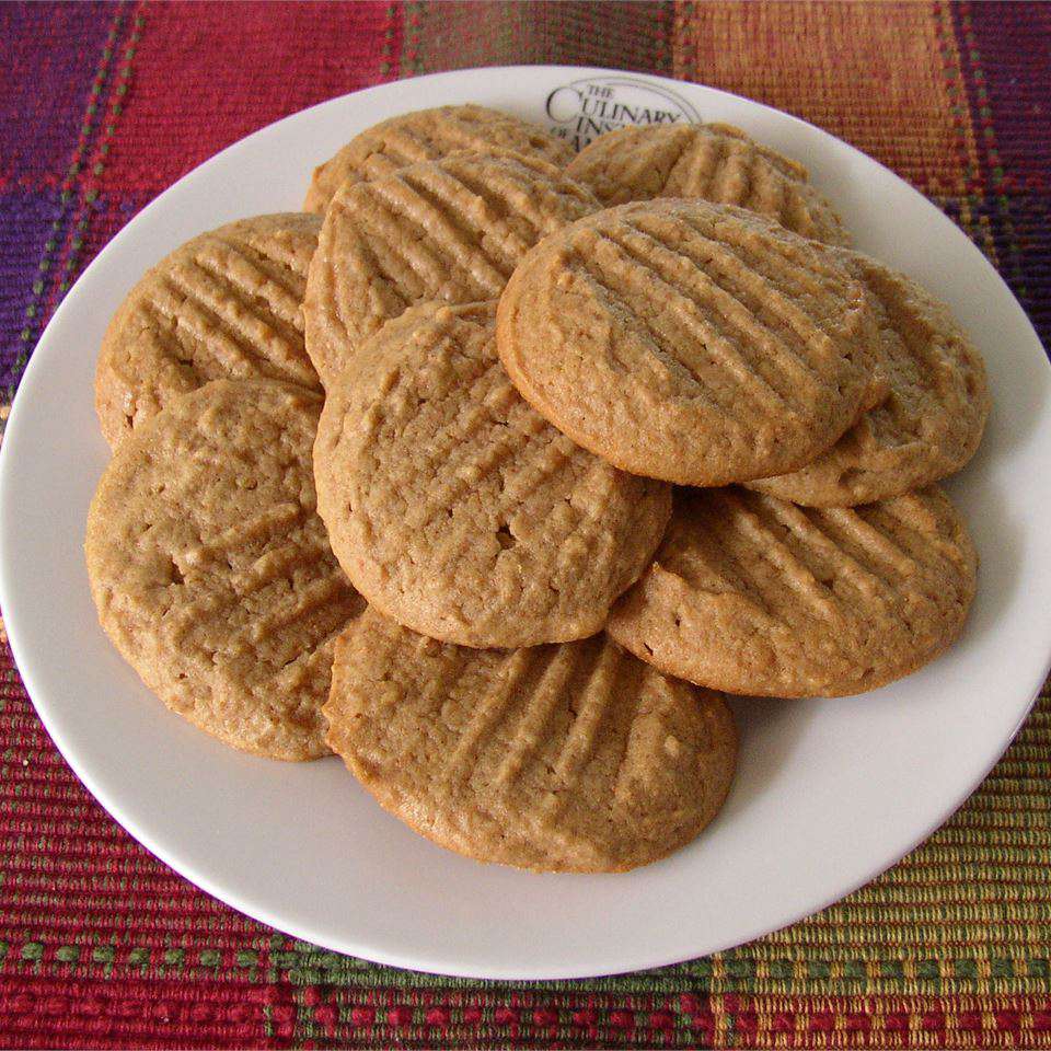 Легко цельнозерновое печенье с арахисовым маслом