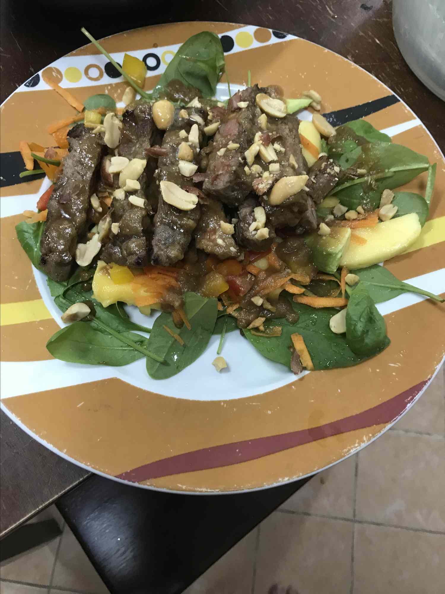 Легкий филе Тайский салат