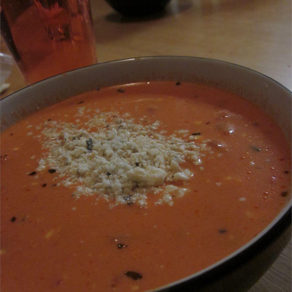 Томатный суп Gorgonzola