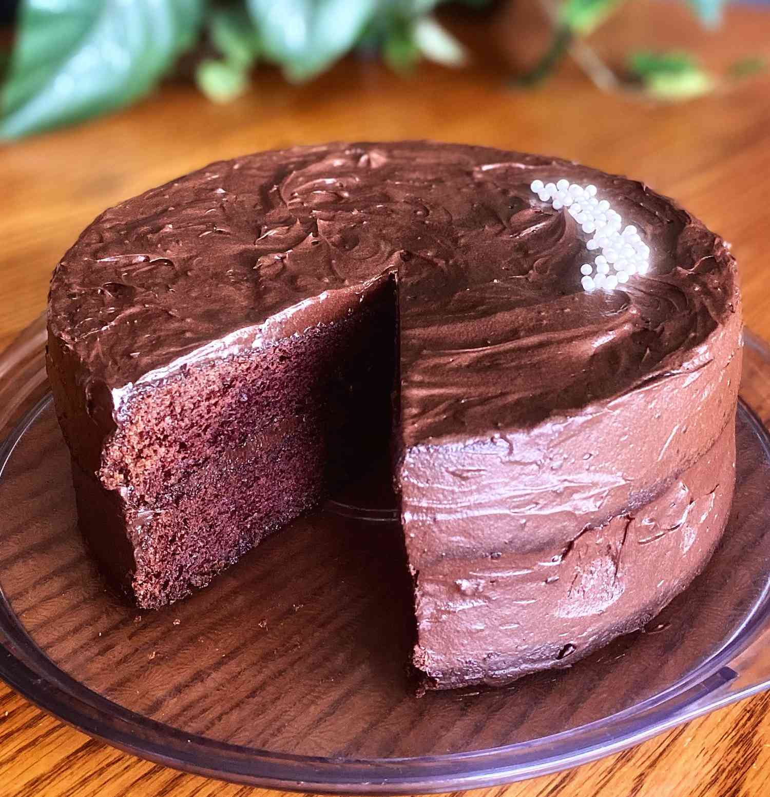 Шоколадный слой торт с шоколадом